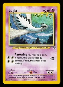 Carta Pokémon Neo Revelación rara Lugia 20/64 - Imagen 1 de 2