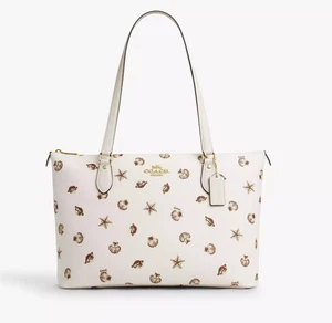 💛COACH CBM12 Gallery Large Tote Bag Shell Print Chalk Multi NEU🎀neu mit Etikett🎁Neu in Verpackung - Bild 1 von 11