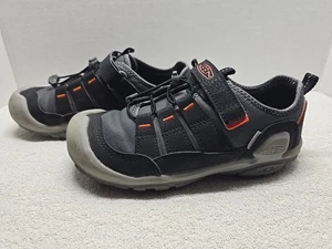 Keen Boys Knotch Hollow 1025881 Gray Orange Casual Shoes Sneakers Size 3 - Picture 1 of 12