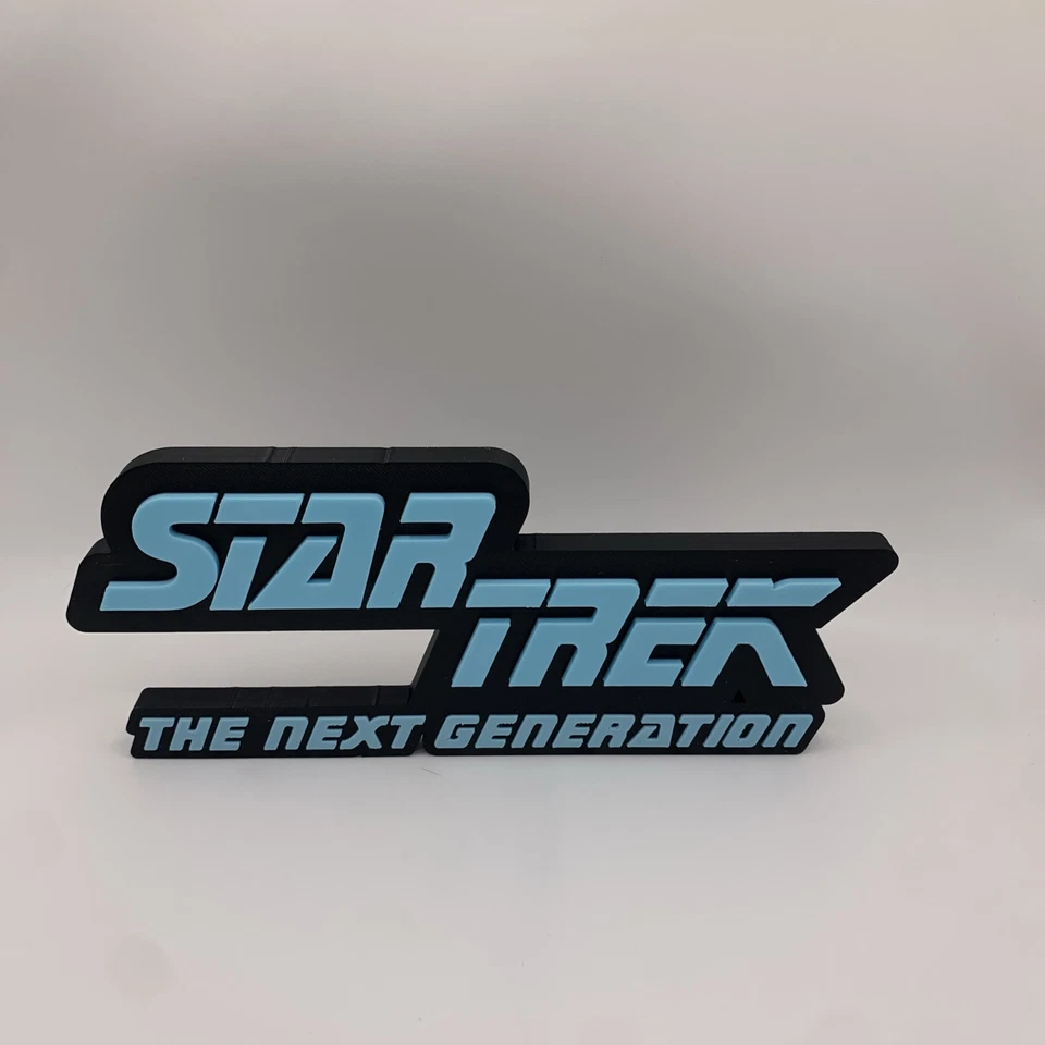 Letrero Star Trek Next Generation Foto 1 de 3