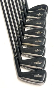 Mizuno Black Turbo II Golf Iron Set (3-PW) | R-Flex Graphite | Good Grips - RARE - Picture 1 of 19