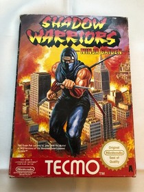 Cartuccia singola originale Shadow Warriors per Nintendo NES Pal UK