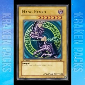 YUGIOH 2002 Mago Oscuro PACK FRESCO 1ª Edición - Hágalo Usted Mismo-P006 (Sdy) Casi Nuevo Portugués - Imagen 1 de 2