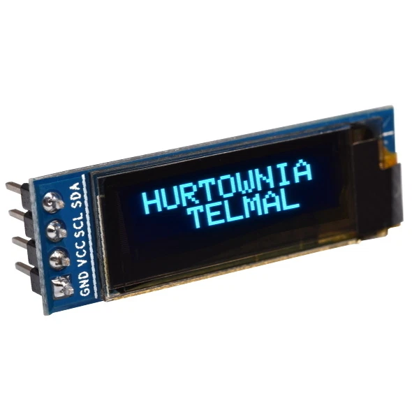 0.91" OLED LED Display Bleu 128x32 Module IIC I2C Interface SSD1306 - Photo 1/1