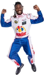 Adult Unisex Ricky Bobby Replica Race Driver Jumpsuit Halloween Cosplay Costume - Picture 1 of 12