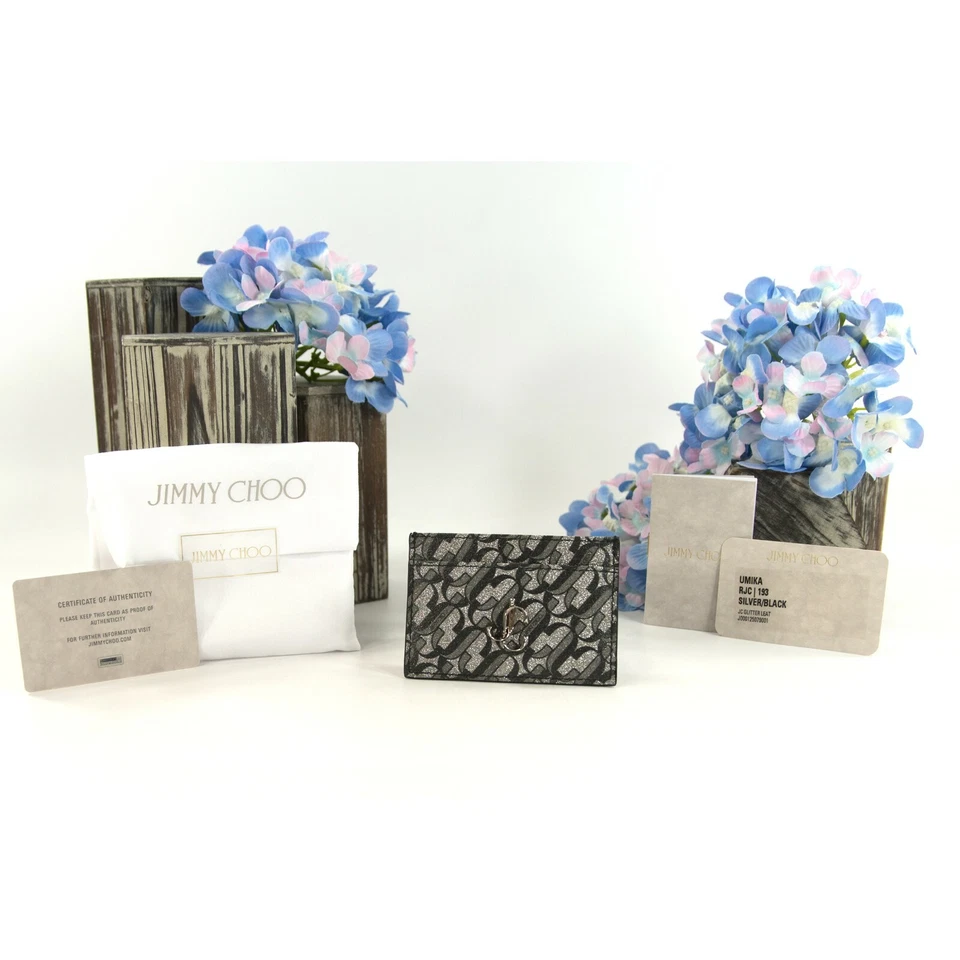 Tory Burch Parker Embossed Foldable Card Case in Port Croc