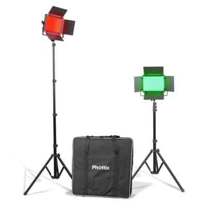 Phottix Kali 50R RGB Studio LED Twin Kit *RRP £359.00* - Picture 1 of 21