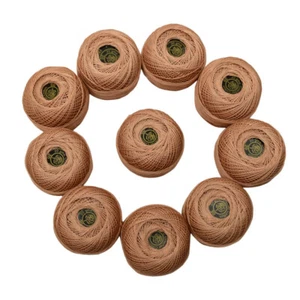 Rote Rose Häkelgarn Handarbeit Titting mercerisiert Strick Stickerei Ball, 10 Stück - Bild 1 von 5