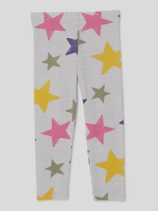 Garanimals Baby & Toddler Girls Print & Solid Leggings, 2 pack, 4T - Picture 1 of 4