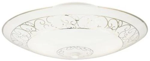 Westinghouse 6620600 Two-light Semi-flush-mount Interior Ceiling Fixture White