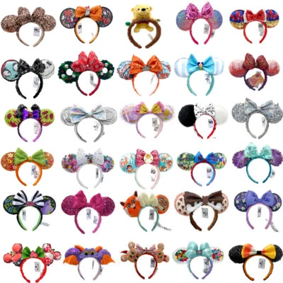 Diadema orejas Loungefly Mickey Mouse Anna Frozen Cenicienta 2024 de los parques de Disney Foto 1 de 4