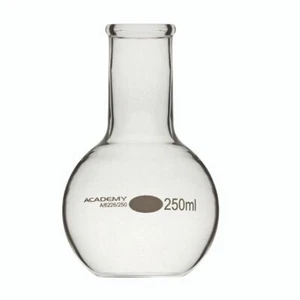 50ML BOROSILICATE GLASS ROUND FLASK FLAT BOTTOM - Imagen 1 de 1
