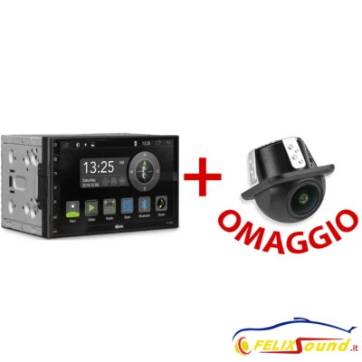AUTORDIO RADICAL 2DIN CON USB/DAB/HDMI/SISTEMA ANDROID + RetroCamera OMAGGIO - Immagine 1 di 4
