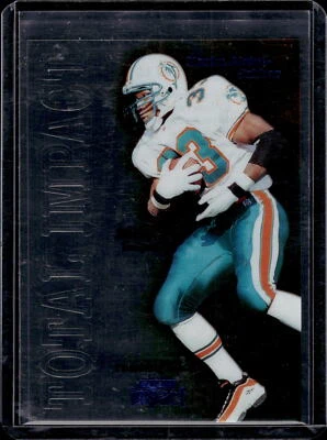 1997 SkyBox Impact #1 Karim Abdul-Jabbar Total Impact - Image 1 of 2