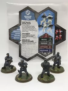 Heroscape Microcorp Troopers C3V SOV Customs Custom - Imagen 1 de 4