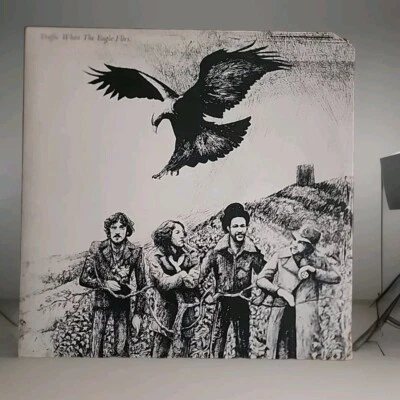 TRAFFIC When The Eagle Flies LP ORIGINAL 1st U.S. with Inner Sleeve 1974 VINYL  - Image 1 of 4
