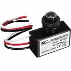 Outdoor Lighting Control with NK 301F Photoelectric Switch 120 277V Range
