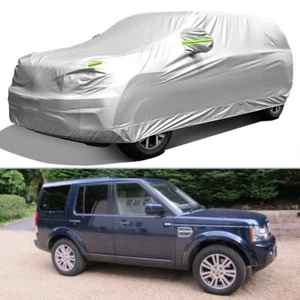 Cubierta de coche impermeable al sol UV protección contra la lluvia contra el polvo para Land Rover Discovery 4 - Imagen 1 de 12