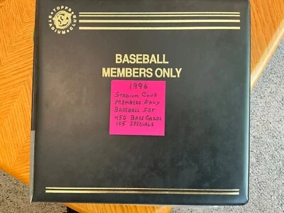 1996 Stadium Club RARE MEMBERS ONLY Factory Set /750 Over 200 Players $1 - $5 Ea - Image 1 of 3