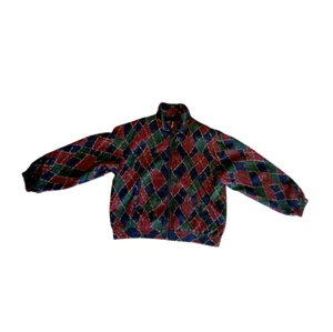 Vintage Active Frontier Woman's Wind breaker multicolor jacket Petite Medium - Picture 1 of 7