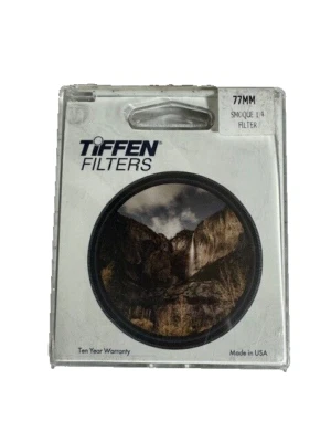 Tiffen 77mm Smoque 1/4 Filter 77SMQ14 - Image 1 of 4