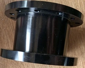 2" Steering Wheel Spacer Black Aluminum for MOMO Isotta Sparco OMP - Foto 1 di 4