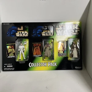 STAR WARS COLLECTOR PACK LUKE SKYWALKER TUSKEN RAIDER OBI-WAN 1997 KENNER NEW - Picture 1 of 4