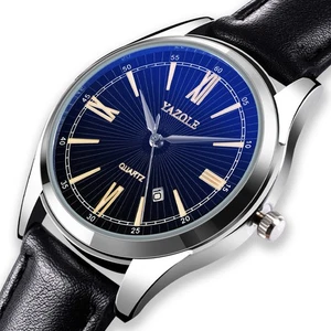 Reloj Hombre Esfera Grande Phantom Luz Vidrio Impermeable - Imagen 1 de 12