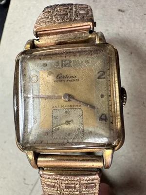 Reloj Certina KF 410 Vintage No Funciona Para Repuestos Ni Restaurar Foto 1 de 4