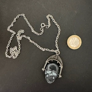 Grabstein Pendant Pewter Alchemy Gothic - Bild 1 von 4