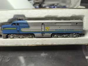 N Scale Con-Cor Delaware & Hudson ALCO PA-1 Diesel Locomotive used runs - Picture 1 of 3