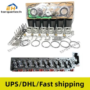 Overhaul Rebuild Kit+Cylinder head for Hino J08E Engine truck 238 258LP 268 338 - Picture 1 of 6