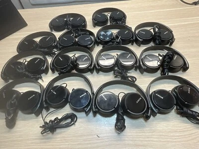 Sony MDR-ZX110NC Noise Cancelling Headband Headphones/lot Of 14JUA1132 - Image 1 of 4