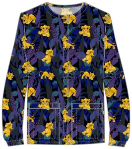 Lion King Cherokee Scrubs Tooniforms Disney Jacket TF323 LKLN - Picture 1 of 2