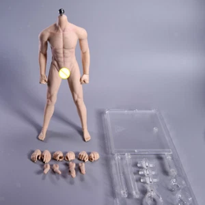 1/6 Flexible Masculino Cuerpo Sin Costuras DIY para 12 '' Ropa #1 - Imagen 1 de 9
