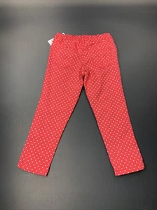Carter's Girls Toddler 3T Polka Dotted Pink Pants 5 Pockets Elastic Waist NWT - Picture 1 of 7
