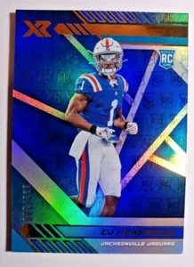 2020 XR BLUE PARALLEL RC CJ HENDERSON 131/199 - Picture 1 of 2