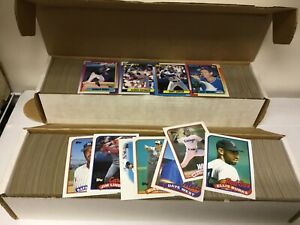 2 Baseball sets - 1989 / 1990 Topps Baseball Collated sets 