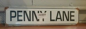 Penny Lane Aluminum 4x16  Street Sign New In Package Free Shipping  - Picture 1 of 4