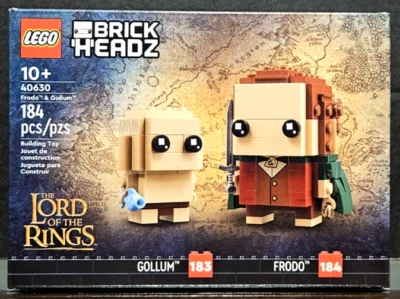 LEGO BrickHeadz Frodo & Gollum (40630) New & Factory Sealed - Image 1 of 4