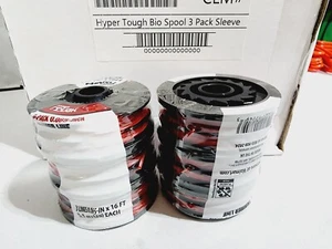 Lot of 6 Spools- Hyper Tough Bio-Spool .065 Trimmer Line 16' - Picture 1 of 2