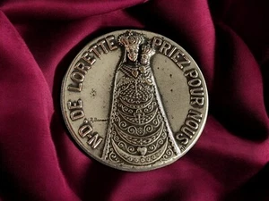 Fancy Jewelry - Vintage Silver Cradle Medal - Notre Dame de Loreto - Picture 1 of 6