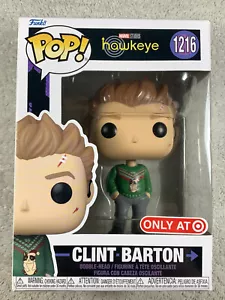 ¡LEE! ¡Funko Pop caja dañada! Marvel #1216 Clint Barton Ojo de Halcón exclusivo para objetivos - Imagen 1 de 13