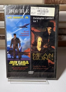 Iron Eagle On the Attack + Mean Guns Double Feature DVD Set NEW Sealed - Picture 1 of 2
