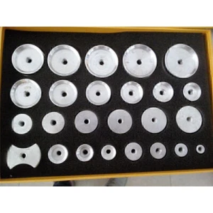Assorted 25PCS Aluminum Press Dies for Watch Back Case Crystal Watch Repair Tool - Picture 1 of 4