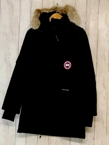 Canada Goose Arctic Programme Cappotto Parka Lungo Nero Uomo Medium 46” Cappuccio Staccabile - Foto 1 di 22