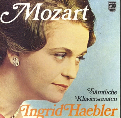 MOZART Complete Piano Sonatas HAEBLER Philips SC71AX-601 6LP Box RED/SILVER HR1 - Image 1 of 3