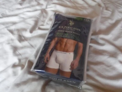 US Polo Assn большой 4XL ассортимент три трусы-боксеры большой и высокий коллекции новый - Изображение 1 из 4