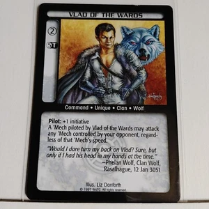 BATTLETECH CCG -- COUNTERSTRIKE --- VLAD OF THE WARDS --- NM / MINT - Picture 1 of 1