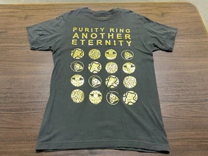 Camiseta gris auténtica Purity Ring "Another Eternity" gira 2015 para hombre - mediana - Imagen 1 de 3